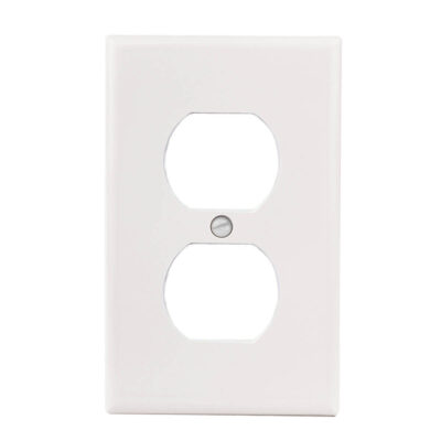 Placa termoplastica para artefactos duplex Blanca - PPD013B