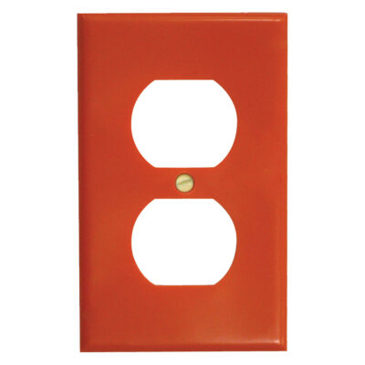 Placa termoplastica para artefactos duplex naranja - PPD013N