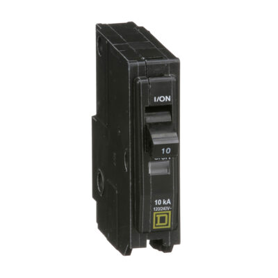 INTERRUPTOR TERMOMAGNETICO SINGABINETE 1P 10A 240V            QO110