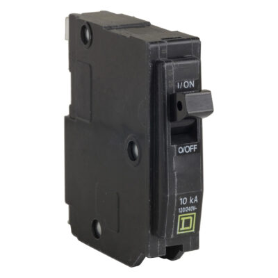 Interruptor Termomagnético Qow 1P  20A  Enchufable 10Ka 240V Sin Visitrip - QOW120