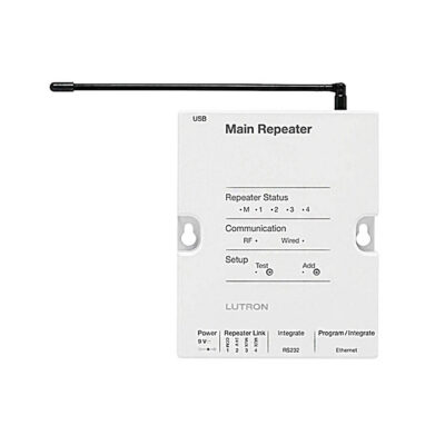 HUB principal para Radio Ra2, maximo 200 dispositivos - RR-MAIN-REP-WH
