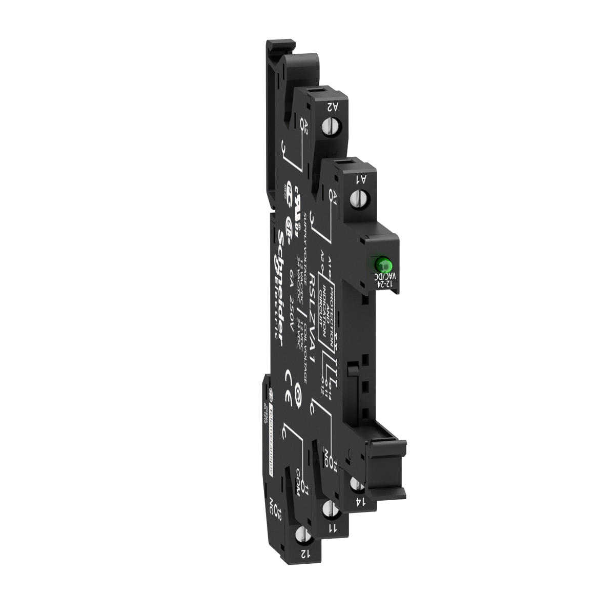 Base Tornillo 12 - 24 Vac/Vdc - RSLZVA1 | Base Tornillo 12 - 24 Vac/Vdc - RSLZVA1