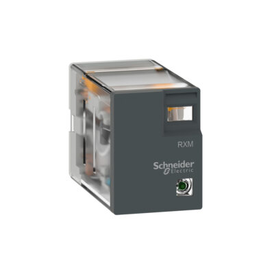 Miniatura, Relés Electromecánicos Harmony, 5 A, 2 Co, Sin Led, 12 V Cc - RXM2LB1JD