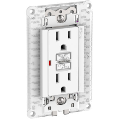 CONTAC DUPLEX US 2P+T 15A GFCI - S703270045