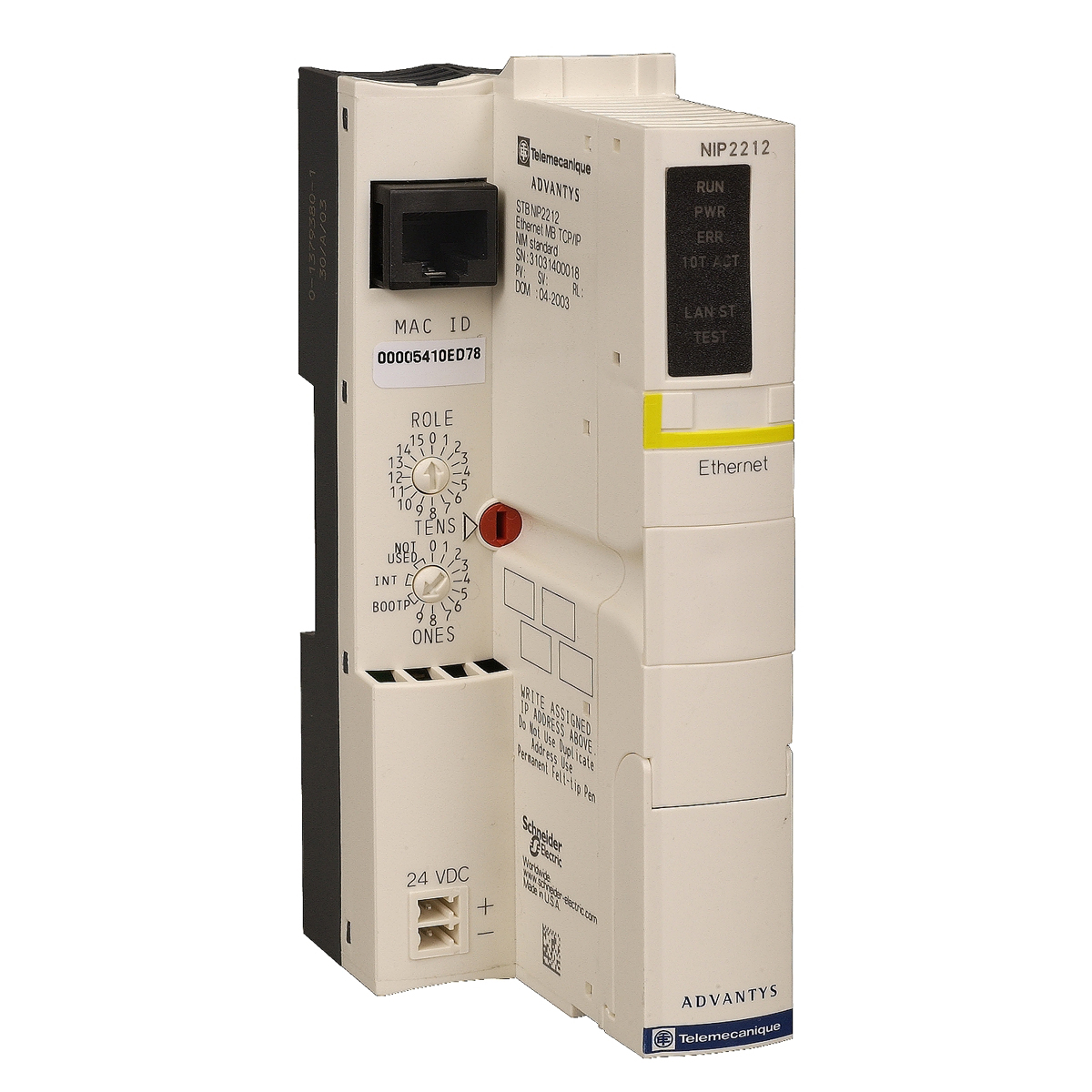 Módulo De Interconexión De Red Estándar Stb - Ethernet - 10 Mbit/S - STBNIP2212 | Módulo De Interconexión De Red Estándar Stb - Ethernet - 10 Mbit/S - STBNIP2212