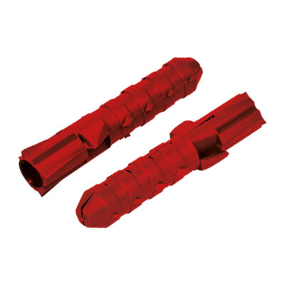 Taquete Plastico Rojo 1/4 - TAQ0100R