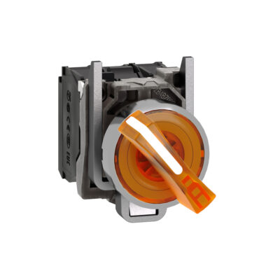 Selectorec Amar Luminoso Diametro 22 Mango De 2 Posiciones - 24 V - 1 Na + 1 Nc - XB4BK125B5