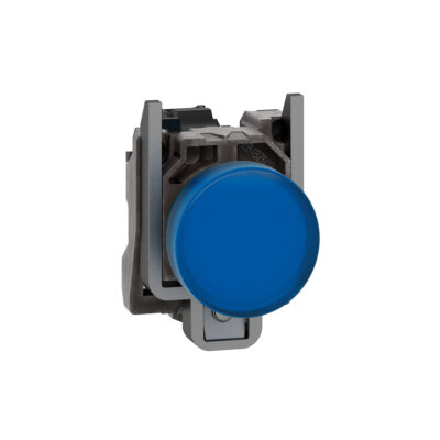 Luz Piloto Redondo Diametro 22- Ip65 - Azul - Led Integral - 120 V - Terminales - XB4BVG6