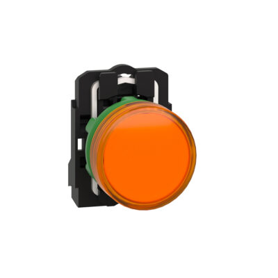 Piloto Luminoso Redondo Diametro 22- Ip65 - Amarillo - Led Integral - 24 V - Terminales - XB5AVB5