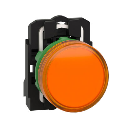 Luz Piloto Redondo Diametro 22- Ip65 - Amarillo - Led Integral - 240 V - Terminales - XB5AVM5