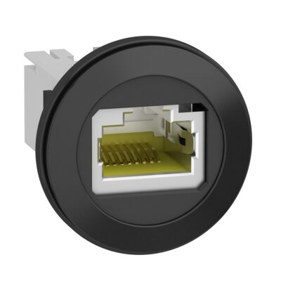 Panel Mounted Rj45 Port, Plastic, Diametro22, For Ethernet Interface, Rj45 Jack - XB5PRJ45