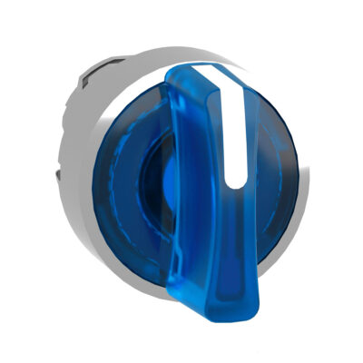Cabeza Selector Selector Iluminado -3 Posiciones - Diametro 22 - Azul - ZB4BK1563