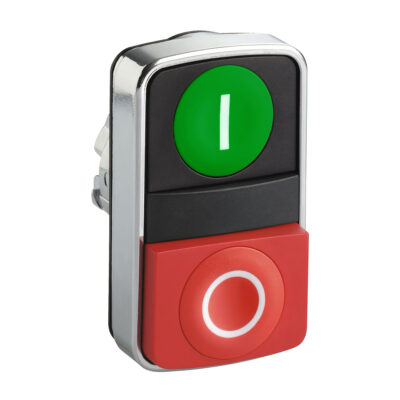 CABEZA PULS DOBLE TECLA METALI - ZB4BL7341