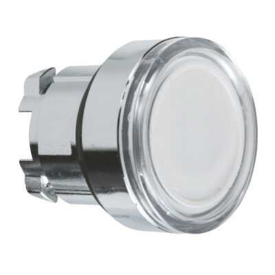 Cabeza De Pulsador Iluminado - Diametro 22 - Blanco - ZB4BW31