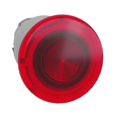 Cabeza De Pulsador Iluminado Diametro 40 - Pulsar-Tirar - Diametro 22 - Rojo - ZB4BW643