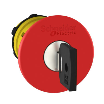 Cabeza Seta De Emergencia Emergencia Diametro 40 - Liberación De Llave - Diametro 22 - Rojo - ZB5AS944