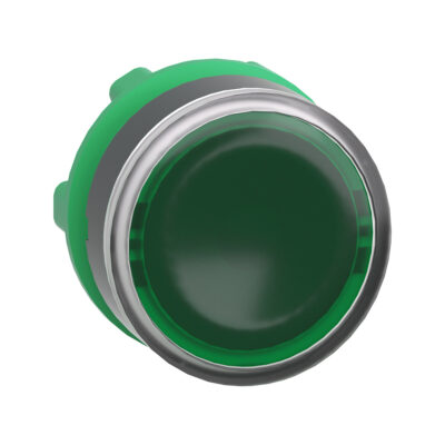 Cabeza De Pulsador Iluminado - Diametro 22 - Verde - ZB5AW333
