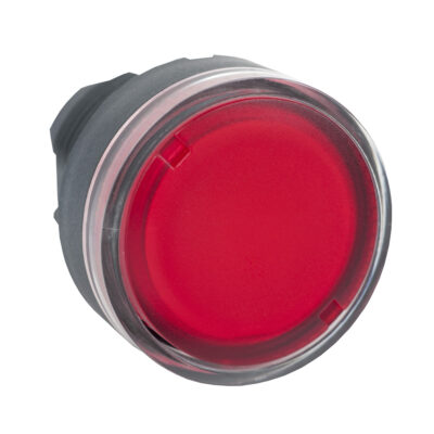 Cabeza De Pulsador Iluminado - Diametro 22 - Rojo - ZB5AW34