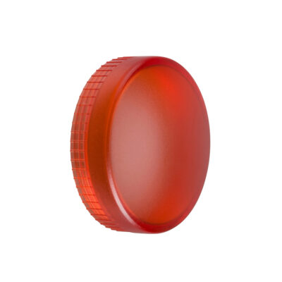 Lentes Lisas Rojas - Para Luz De Piloto Circular Diametro 22 - ZBV014