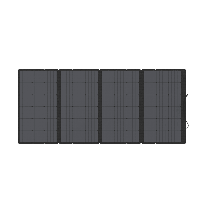 Módulo Solar Portátil y Flexible de 400W Recomendado para Estaciones Portátiles EcoFlow / Ajuste de Ángulo / Carga Eficiente / Conector XT60 - EFFOLD400LW