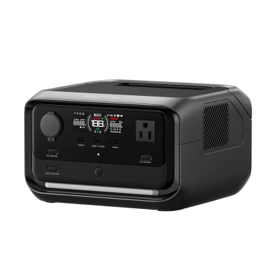EcoFlow RIVER 3 Plus | Estación de Energía Portátil 286Wh LFP | 600W AC (X-Boost 1200W) | USB-C 100W | Carga Solar 220W Max. | WiFi & Bluetooth - EFR3PL