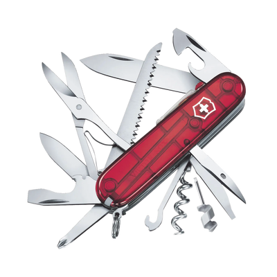 Navaja Victorinox de Bolsillo Mediana Huntsman Lite de 21 Funciones con Luz LED   17915T