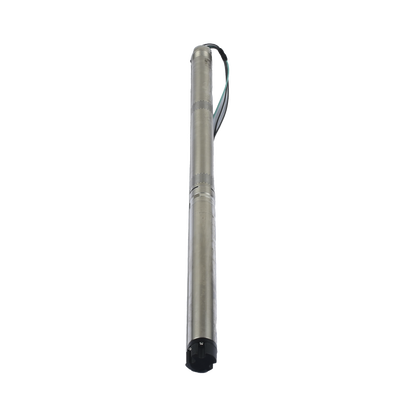 Bomba Sumergible Solar de 1.4 KW , Admite entrada AC 90-240v , Tensión nominal CC 30-300v, 3600rpm  6SQF-3