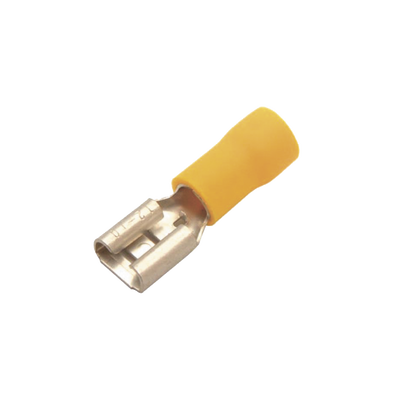 TERMINAL HEMBRA AMARILLA .250 CAL. 12-10 - AE55096