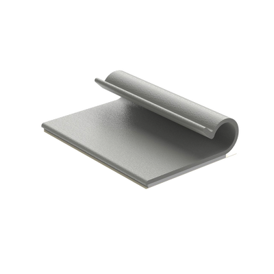 Clip Adhesivo Tipo J, Para Cables de Hasta 7.9 mm de Diámetro, Uso Interior, Color Gris, Paquete de 100pz   AJC31-A-C