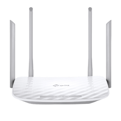 ARCHERC20, Router WiFi doble banda AC, 733 Mbps, 4 LAN, 1 WAN
