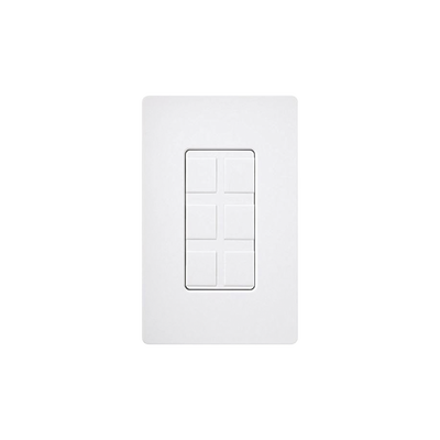 Caja de pared para contactos varios, 6 mini espacios.: CA6PFWH