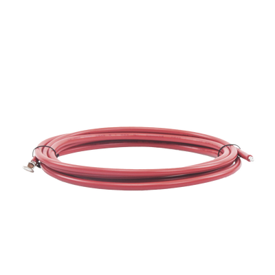 Cable para Controlador 3.0 m, Rojo, Calibre 8 AWG con Terminal de Ojo en un Extremo CBL-8AWG-3R