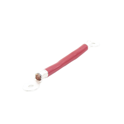 Cable para Baterías, 0.2 m, rojo, Calibre 2 AWG con Terminales de Ojo en Ambos Extremos CBL-AWG2-0.2R