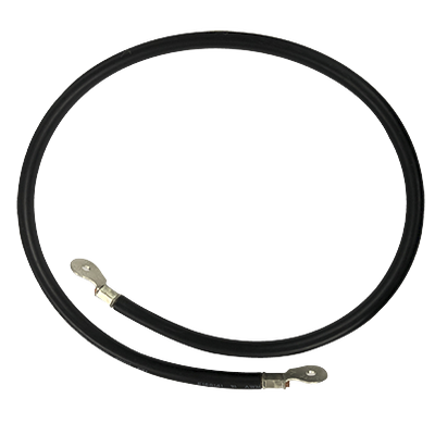 Cable para Baterías, 1 m, Negro, Calibre 2 AWG con Terminales de Ojo en Ambos Extremos CBL-AWG2-1B