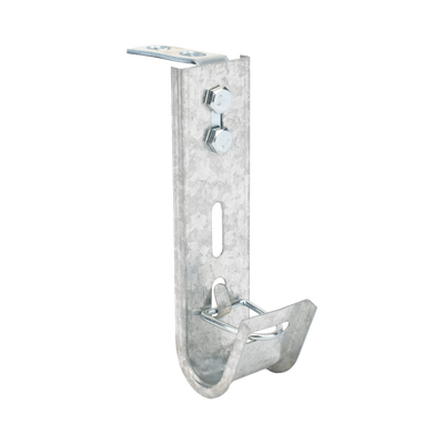 Soporte (Gancho) tipo J-Hook, hasta 7 cables Cat6, ideal para soportar cableado en los espacios de manipulación al aire, Para instalación en interior  CH-J25-EZ