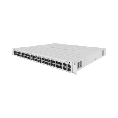 CRS354-48P-4S+2Q+RM, Switch PoE 48 GbEth, 700w,  802.3af/at, 4 SFP+ y 2QSFP+ de 40G