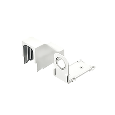 Accesorio Para Techo Falso/Entrada, Con Conexión Tubería 1/2 a 1 In, Compatible con Canaletas LD3, LD5 y LD10, Color Blanco  DCEFXWH-X
