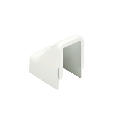 Conexión para techo falso/entrada, para uso con canaleta LD10, material ABS, Color Blanco DCF10WH-X