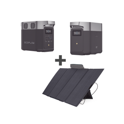Kit de Estación de Energía Portátil 1024Wh + Batería Externa 1024Wh + Panel Solar Flexible 400W (2024Wh Totales) DLT2KIT-BP | Humberto Chacon Kit de Estación de Energía Portátil 1024Wh + Batería Externa 1024Wh + Panel Solar Flexible 400W (2024Wh Totales) DLT2KIT-BP
