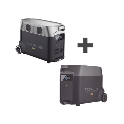 Kit de Estación de Energía Portátil 3600Wh + Batería Externa 3600Wh (7200Wh)   DLTPRO-BP