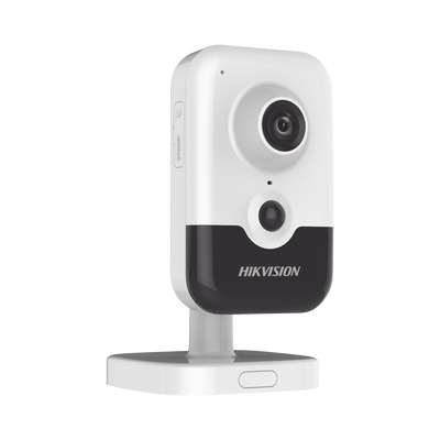 Cubo IP 4 Megapixel / Serie PRO / WiFi / Lente 2.8 mm / 10 mts IR EXIR / PoE / Sensor PIR / H.265+ / Interior / Micro SD / Audio de Dos Vías / Detección Facial DS-2CD2443G2-I