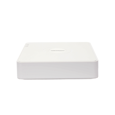 (AUDIO POR COAXITRON) DVR 2 Megapixel (1080P) lite / 4 Canales TURBOHD + 1 Canal IP / 1 Bahía de Disco Duro / H.265+ / Salida de vídeo Full HD DS-7104HGHI-K1(S)