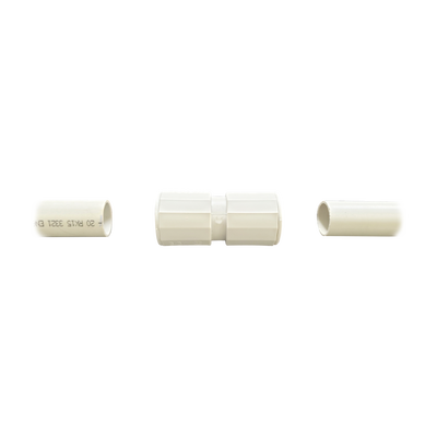 Manguito / Cople Morbidx IP67 libre de halógenos para unir tubería rígida de 40 mm (1 1/2") permite una instalación hermética no necesita pegamento DX-43-040 | Humberto Chacon Manguito / Cople Morbidx IP67 libre de halógenos para unir tubería rígida de 40 mm (1 1/2") permite una instalación hermética no necesita pegamento DX-43-040
