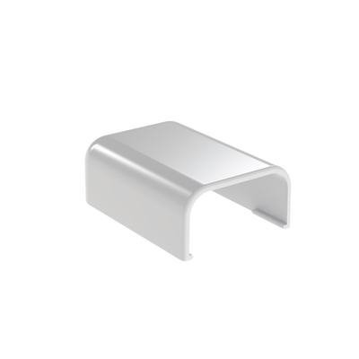 Tapa Final, para uso con canaleta LD5, material ABS, Color Blanco  ECF5WH-E