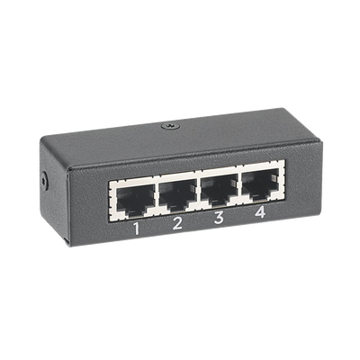 HUB de 4 Puertos, Para Sensores SmartZone G5 de Panduit, Color Negro EF001