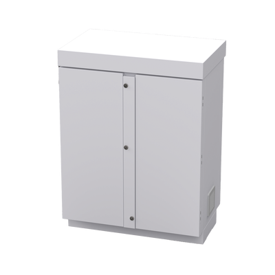 Gabinete de Lámina Galvanizada para Baterías (Hasta 12 Baterías PL110D12) y Equipo de Comunicación. EFCB091206W | Humberto Chacon Gabinete de Lámina Galvanizada para Baterías (Hasta 12 Baterías PL110D12) y Equipo de Comunicación. EFCB091206W