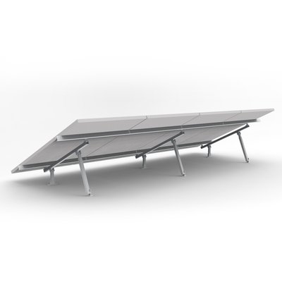 Montaje de aluminio para techo o piso de concreto, de alta resistencia y rápida instalación, arreglo 1x4 módulos fotovoltáicos de 40mm de espesor EPL-AM01-1X4V2 | Rogelio Chavarria Montaje de aluminio para techo o piso de concreto, de alta resistencia y rápida instalación, arreglo 1x4 módulos fotovoltáicos de 40mm de espesor EPL-AM01-1X4V2