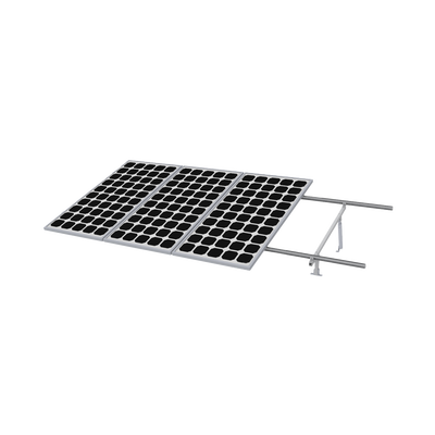 Montaje de aluminio anodizado para techo o piso de concreto de rápida instalación línea PRO, arreglo 1x4 módulos fotovoltaicos de alta resistencia al viento EPL-AM011X4-PRO | Rogelio Chavarria Montaje de aluminio anodizado para techo o piso de concreto de rápida instalación línea PRO, arreglo 1x4 módulos fotovoltaicos de alta resistencia al viento EPL-AM011X4-PRO