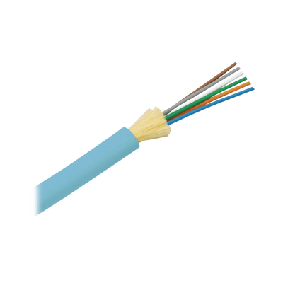 Cable de Fibra Óptica de 6 hilos, Multimodo OM4 50/125 Optimizada, Interior, Tight Buffer 900um, No Conductiva (Dieléctrica), OFNR (Riser), Precio Por Metro  FODRZ06Y