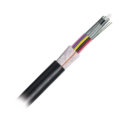 Cable de Fibra Óptica 6 hilos, OSP (Planta Externa), No Armada (Dieléctrica), MDPE (Polietileno de Media densidad), Multimodo OM3 50/125 Optimizada, Precio Por Metro  FOTNX06